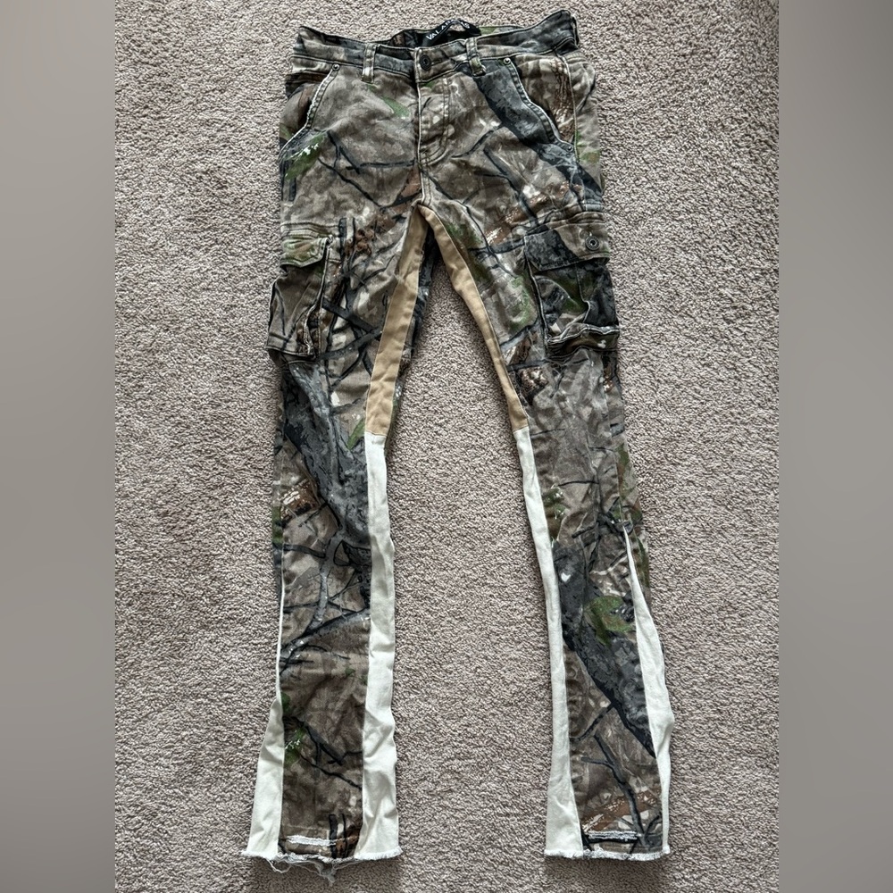 Camo Skinny Jeans for Men